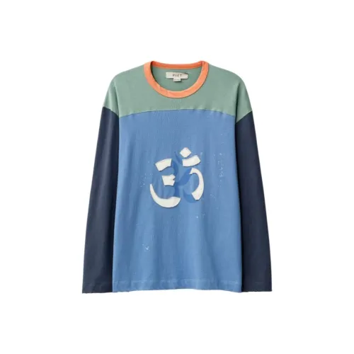 PIET T-Shirts Men Faded Blue