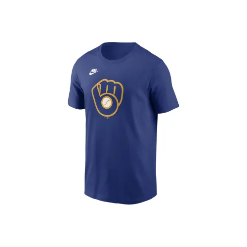 Nike T-Shirt Men's Royal Blue Milwaukee Brewing Company Team