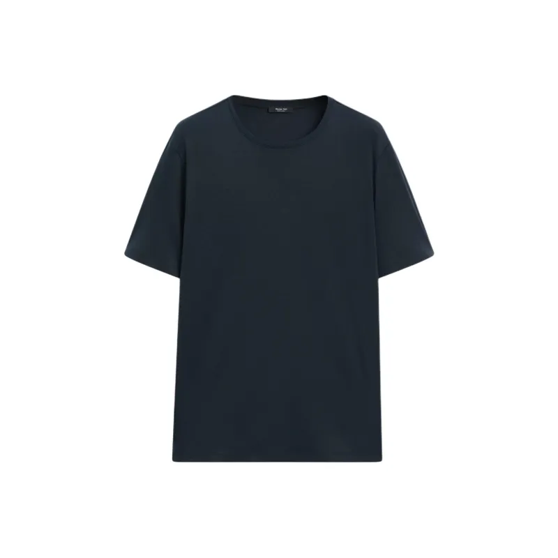 Massimo Dutti T Shirt Men's Navy Blue-0
