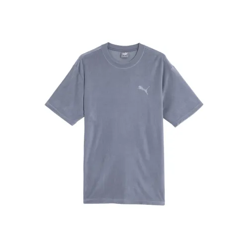 PUMA TOWELING TEE T Shirt Men's Gray