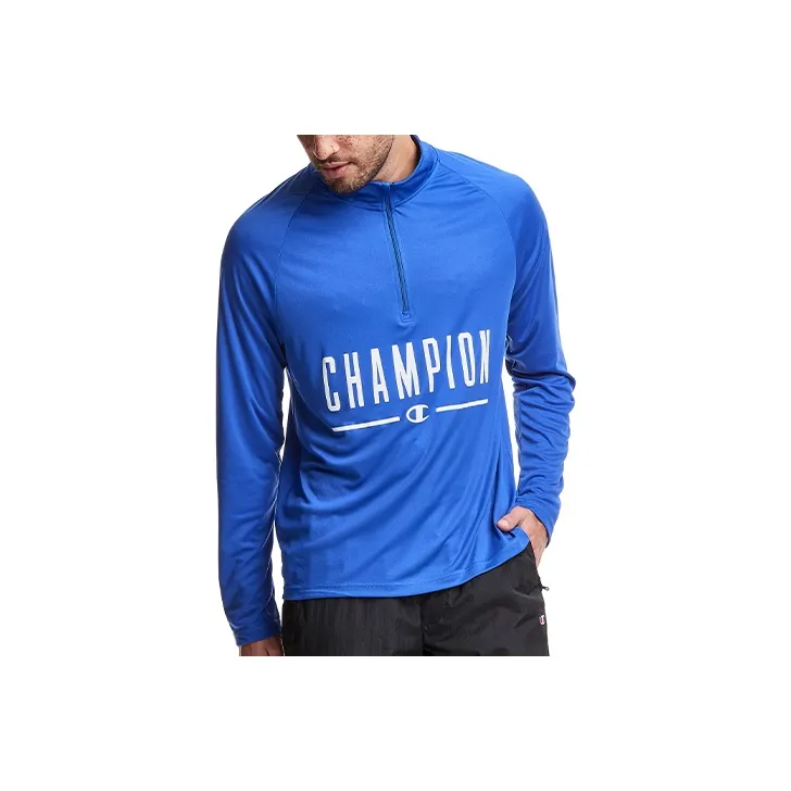 Champion Stand Collar Other Sweatshirt Men's Blue-0