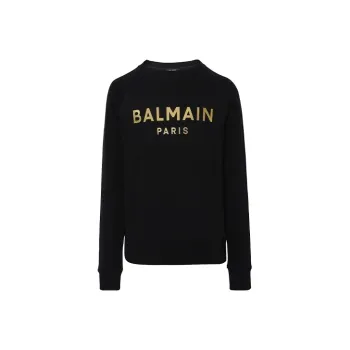 BALMAIN Sweatshirts Men Black