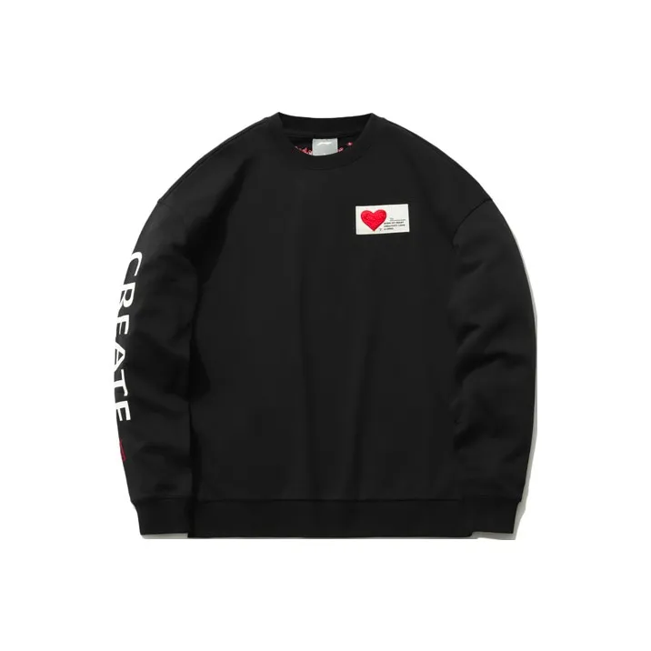 LINING Sports Fashion Collection Sweatshirts Unisex Black-0