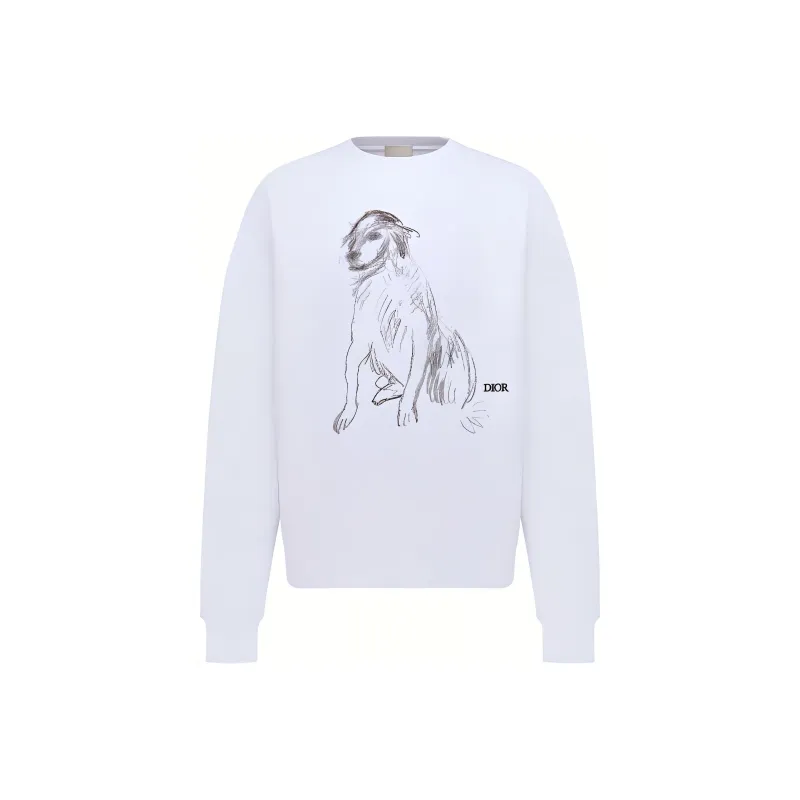 DIOR Sweatshirts Men White-0