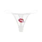 Red Lipstick-White
