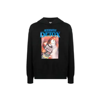 DIESEL Printed Long Sleeved Hoodie