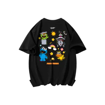 SESAME STREET Short Sleeved T Shirts Unisex