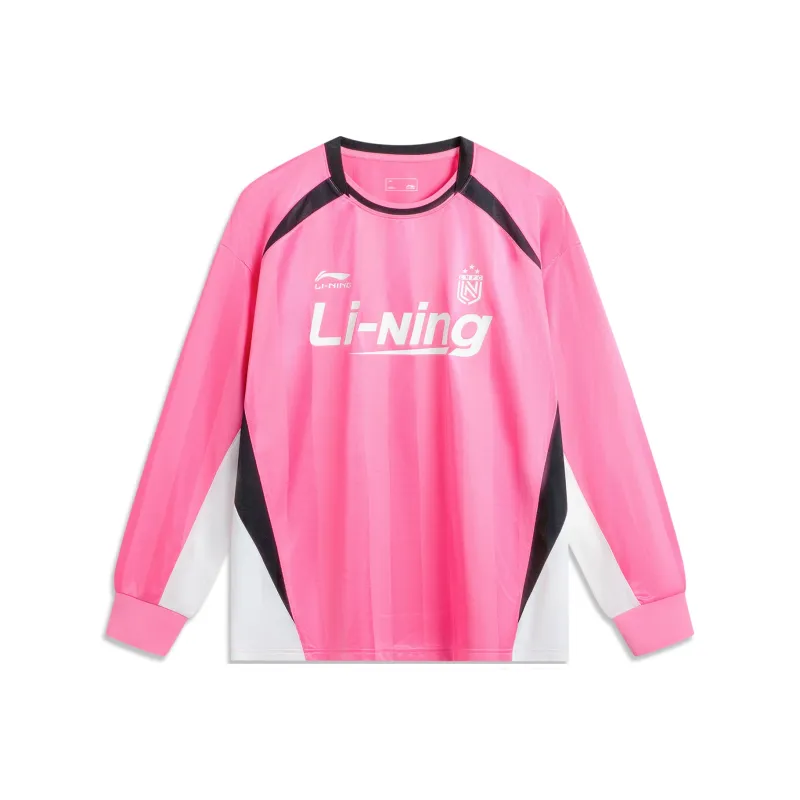 LiNing Sports Life Collection T Shirt Unisex Oleander Powder-0