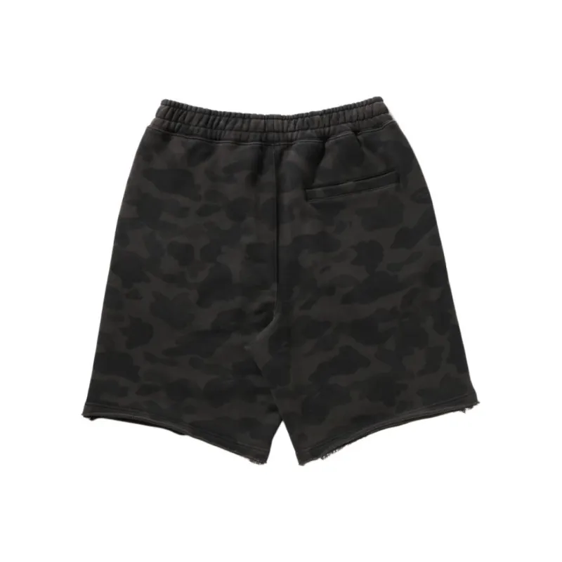Bape 1st Camo Heavy Washed Relaxed Fit Sweat Shorts-5