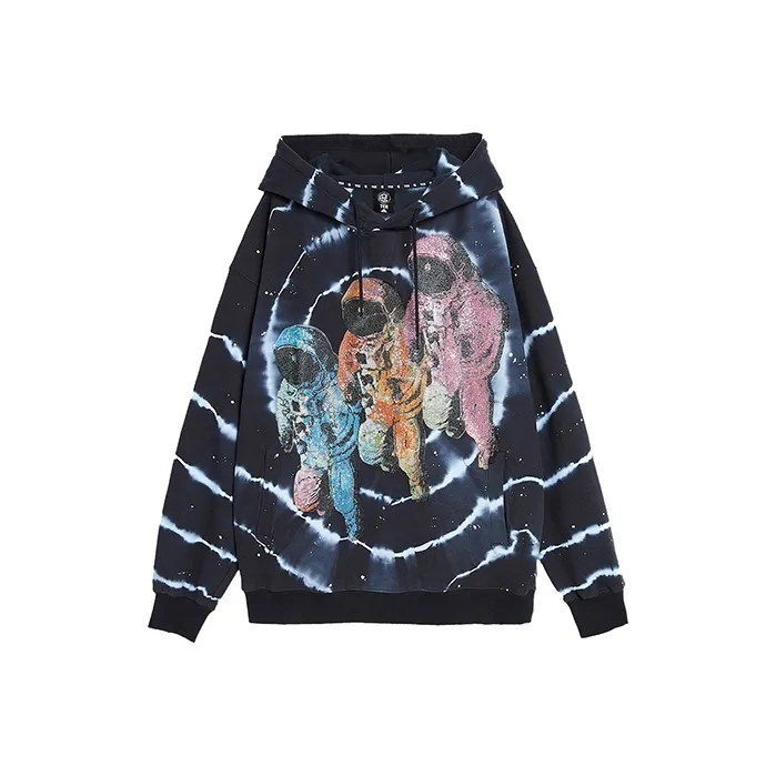 TCH Sweatshirts Unisex Black With Silver Logo-0