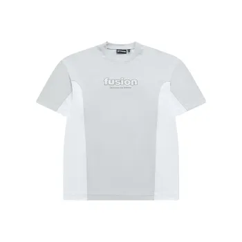 FILA FUSION FILA FUSION INLINE T Shirts Men Light Gray