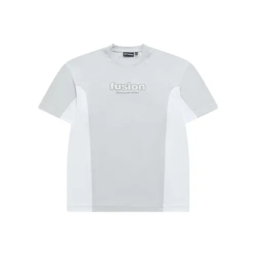 FILA FUSION FILA FUSION INLINE T Shirts Men Light Gray