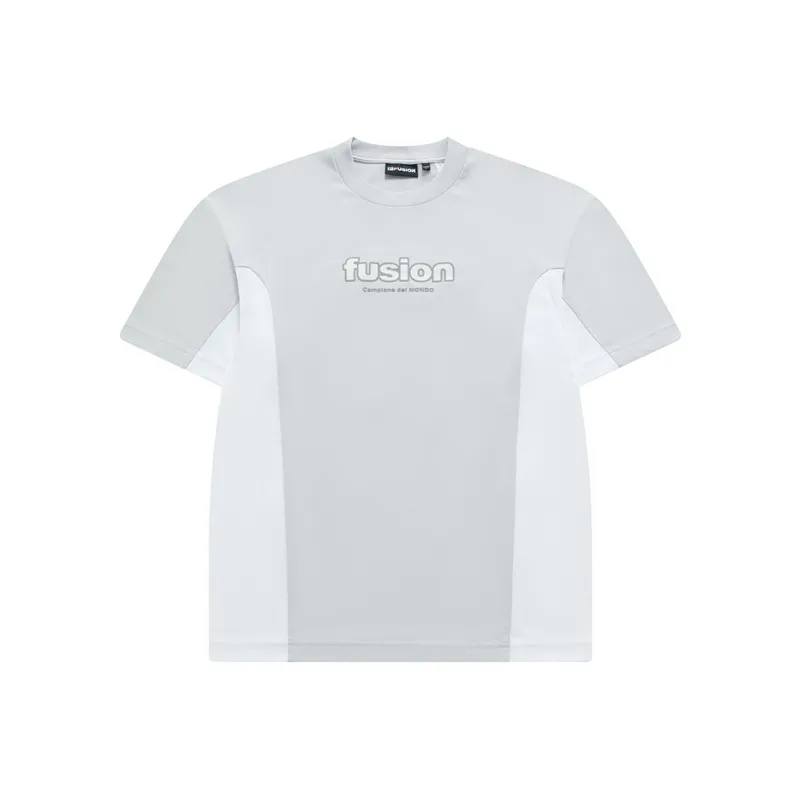 FILA FUSION FILA FUSION INLINE T Shirts Men Light Gray-0