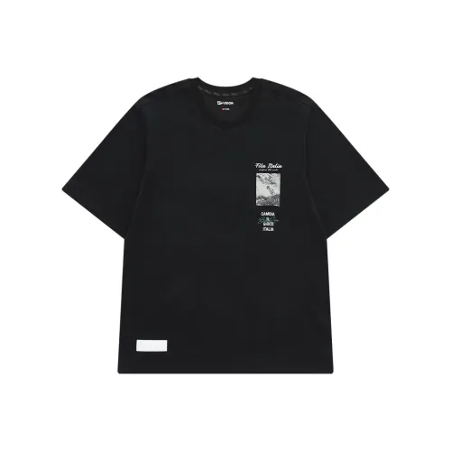 FILA FUSION T Shirt Men's Pitch Black