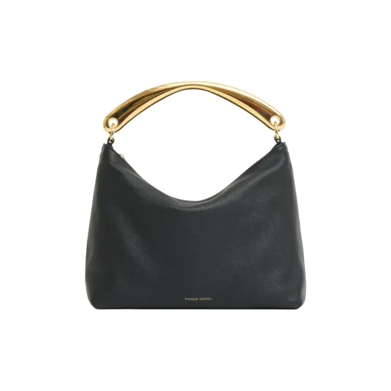 MANSUR GAVRIEL Calfskin Handbag Mini Women's Black-0