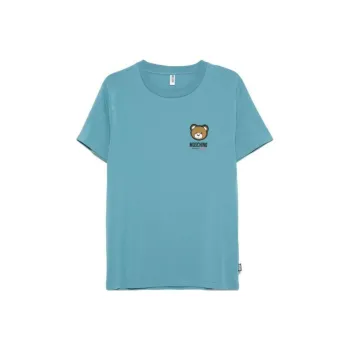 MOSCHINO Teddy Bear appliqué T shirt