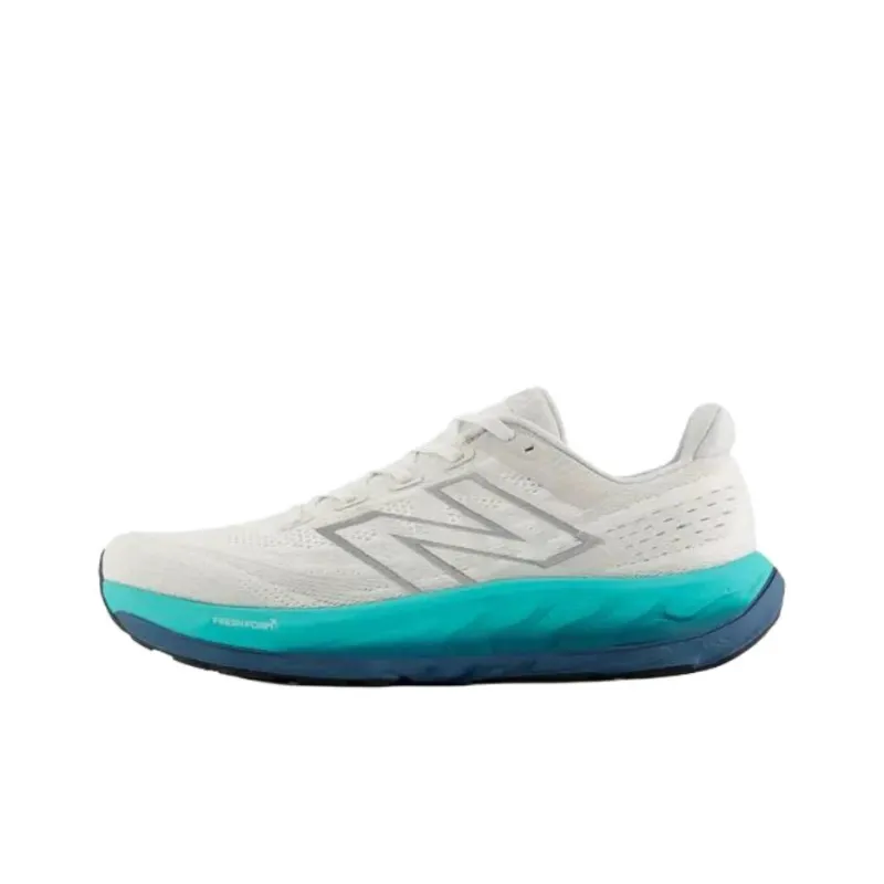 New Balance Fresh Foam X Vongo V6 Anti Slip Wear Resistant Low Top Casual Running Shoes Men's White-0