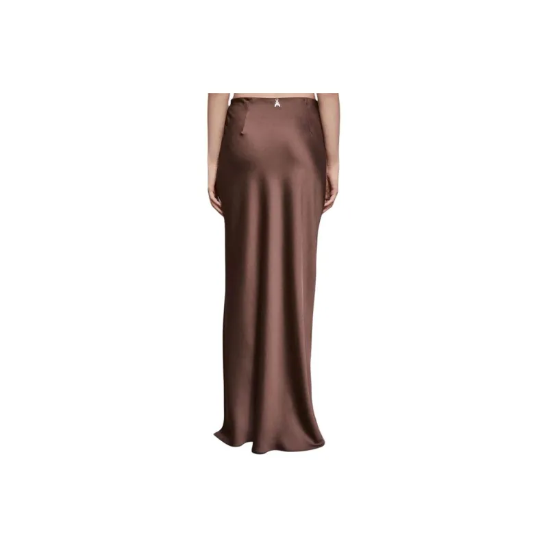 Patrizia Pepe Satined Maxi Skirt-2