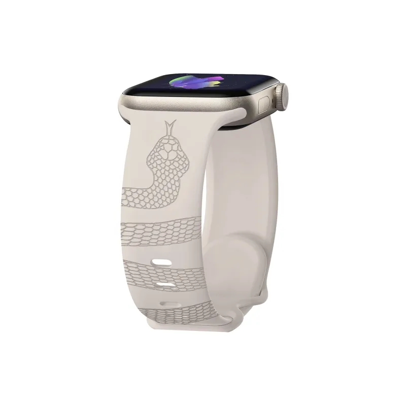 IOTS Watch Bands Apple Compatibility 235MM 42mm Silicone Material-3