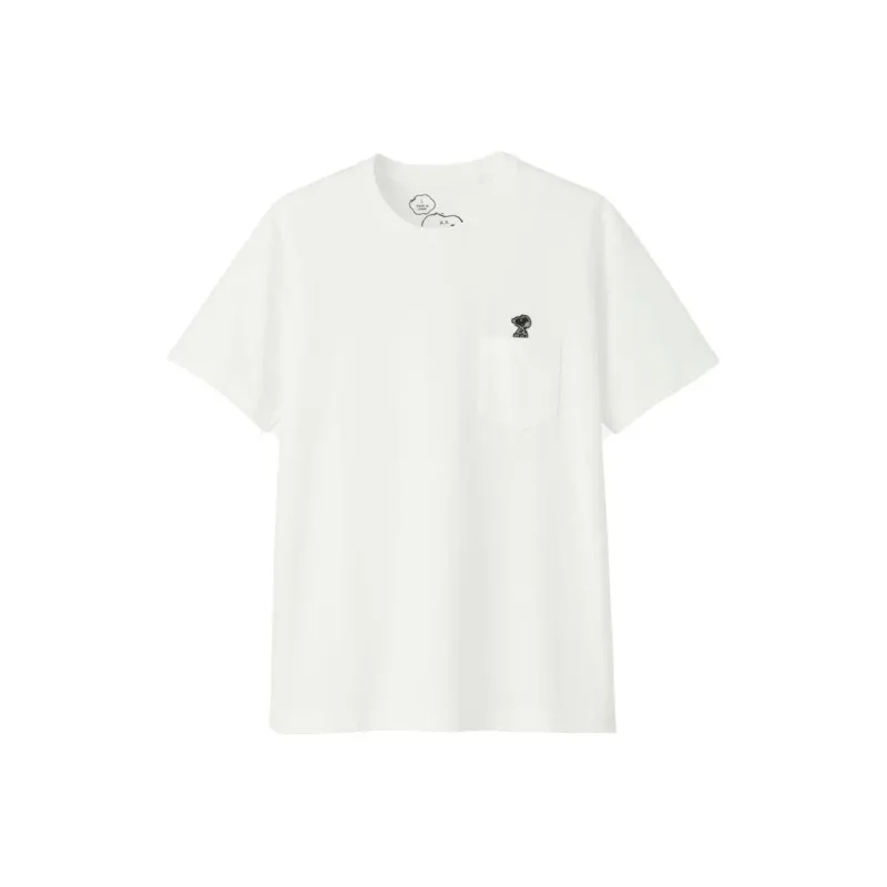 KAWS X Uniqlo X Peanuts Snoopy Pocket Tee FW17-0