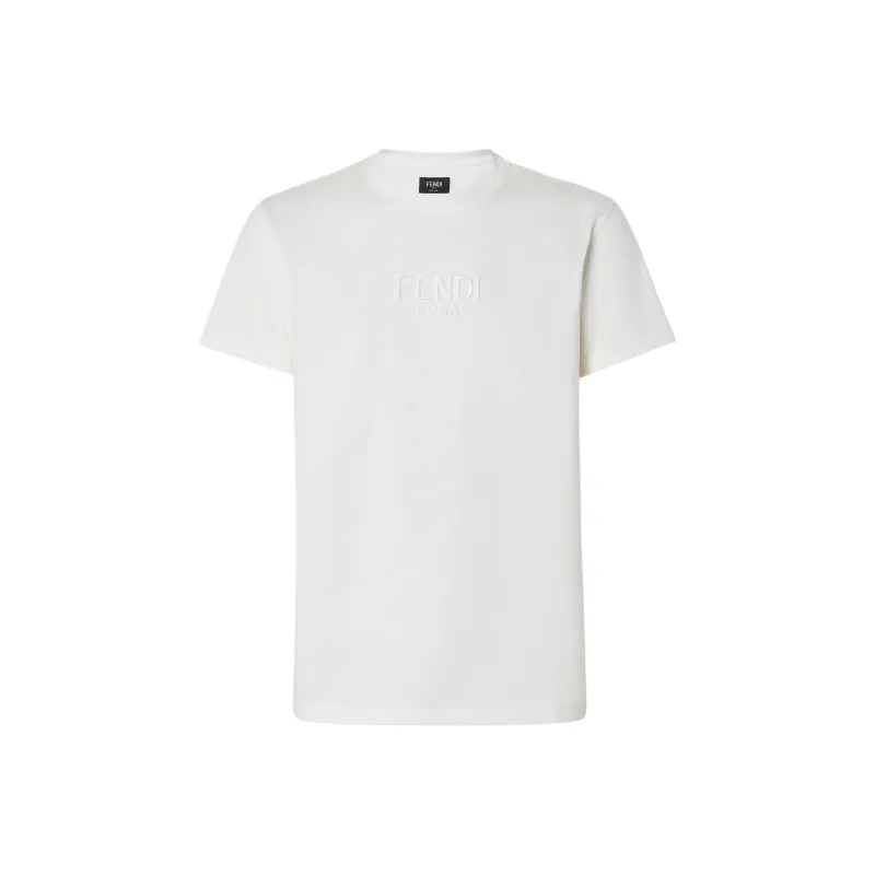 FENDI T Shirts Men White-0
