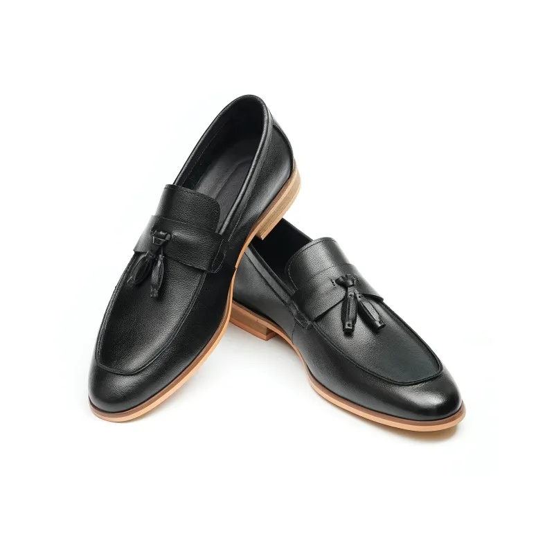 ASTON M.JAZZ Loafers Men Black/Light Gray-4