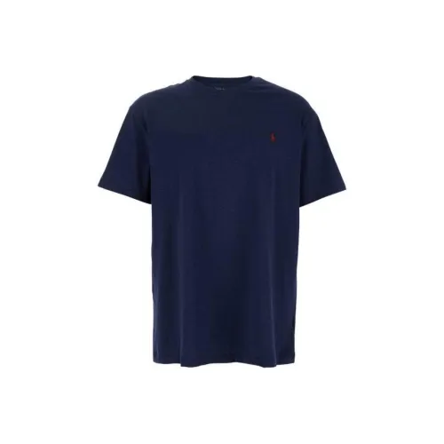 Polo Ralph Lauren Logo Embroidered Jersey T Shirt