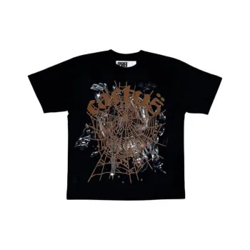 Sp5der X Travis Scott Cactus Jack Airbrush T shirt