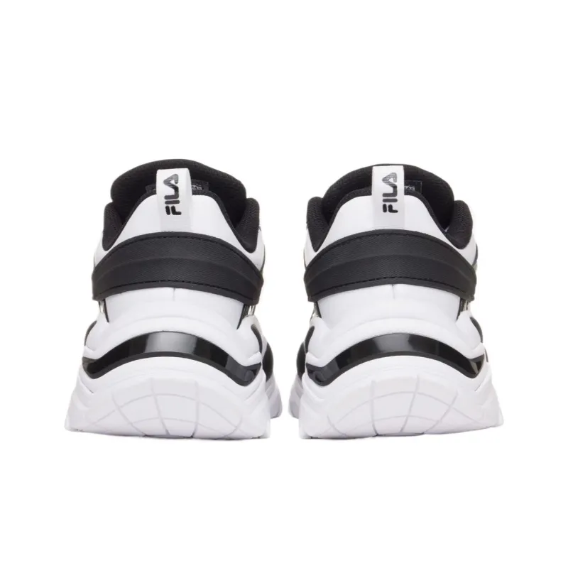FILA Electrove 3 Low Top Casual Shoes Women's Black White-4