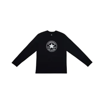 Converse Camiseta All Star Patch Standard Preto T-Shirt Unisex Raven