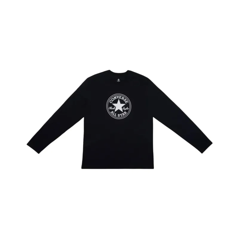 Converse Camiseta All Star Patch Standard Preto T-Shirt Unisex Raven-0
