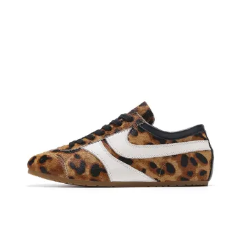 OSITA RED Slip Resistant Lightweight Breathable Low Top Casual Shoes Women's Leopard Print