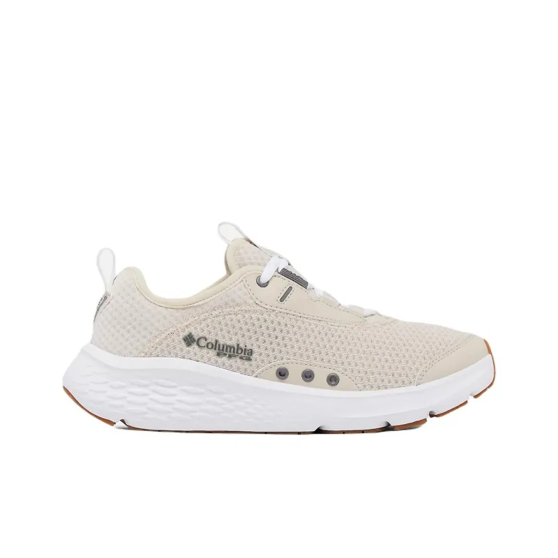 Columbia Anti Slip Wear Resistant Low Top Outdoor Shoes Men's White Gray-1