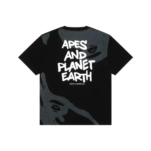 Aape BY *A BATHING APE® Logo-print Cotton T-shirt