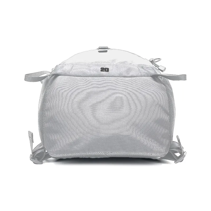 ALPINT MOUNTAIN Polyester Backpack Unisex Black/Silver Gray-12