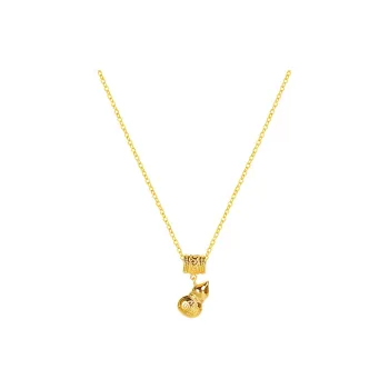 Pursue Love 925 Sterling Silver Necklaces Women's