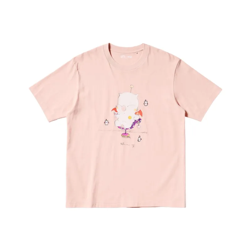 UNIQLO x Final Fantasy T Shirt Men's Pink-0