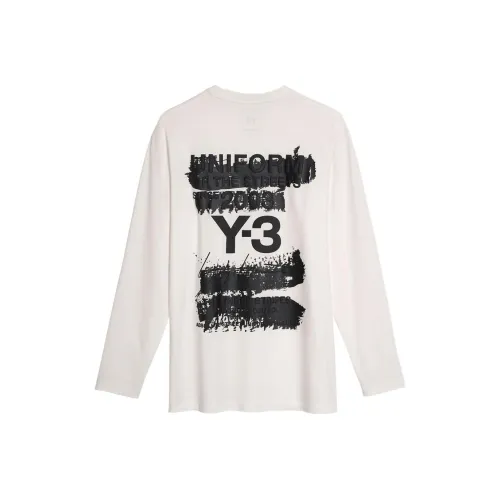Y 3 Free Shipping With AdiClub Y 3 Graphic Long Sleeve Tee
