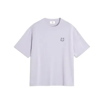 Maison Kitsune Bold Fox Head Patch Crewneck T Shirt