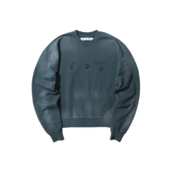 OFF WHITE FW20 Sweatshirts Men Haze Blue