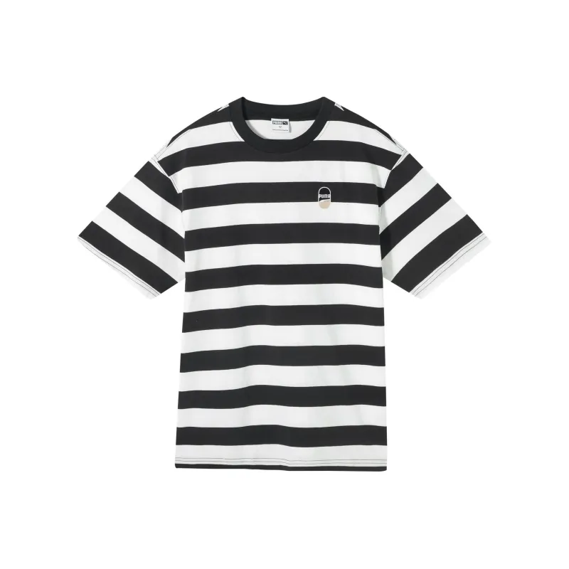 PUMA Downtown T Shirts Men Black-0