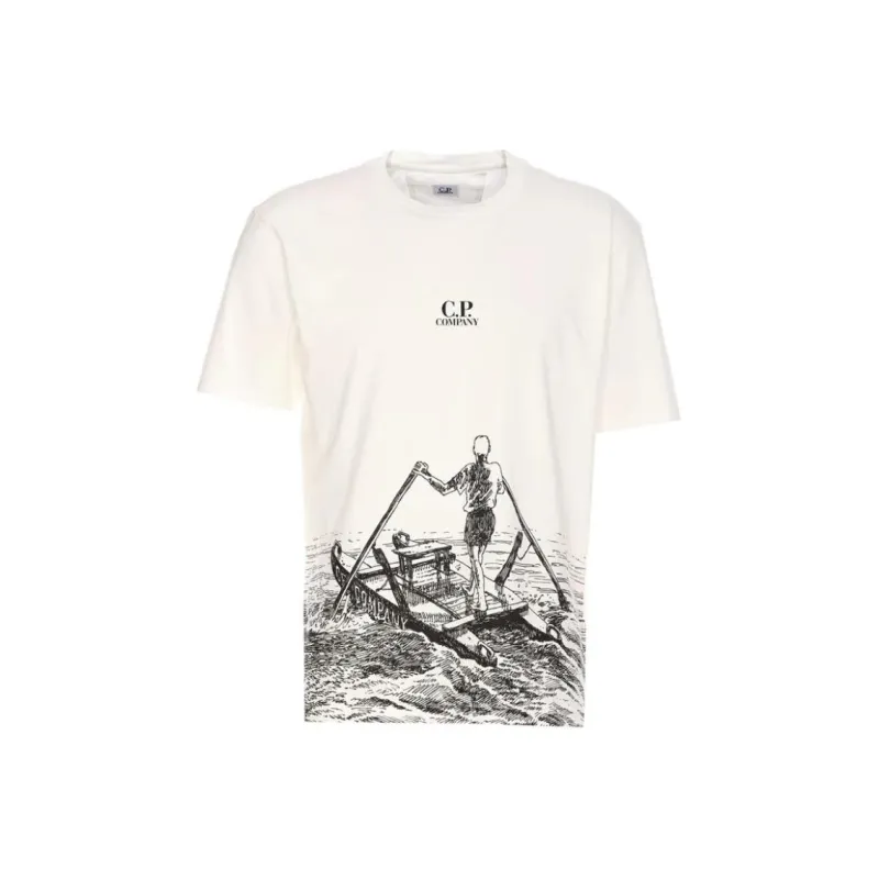 C.P.Company Graphic print T shirt-0