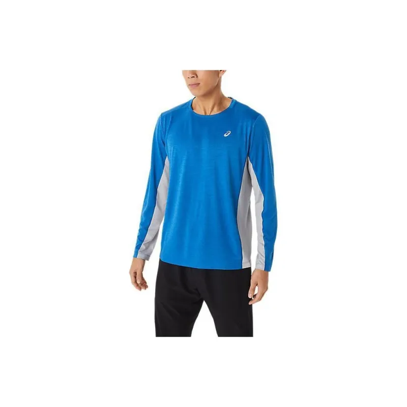 Asics Train Sana Long Sleeve T-Shirt Men's Blue-0