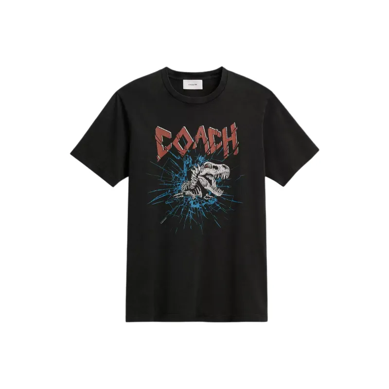 COACH T Shirts Unisex Black-0
