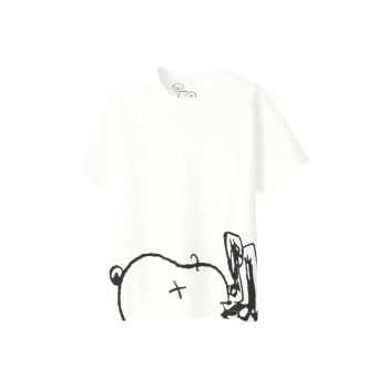 KAWS X Uniqlo X Peanuts Snoopy Face Pocket Tee Tee