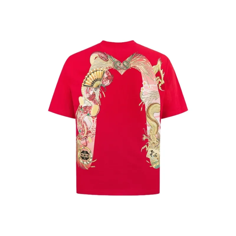 EVISU Snake Year Spring Festival Limited Series T Shirts Men-0