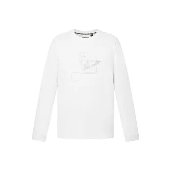 RARE Long Sleeved T Shirts Men's White