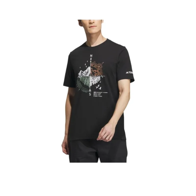 Adidas TERREX T-Shirt Unisex Black-0