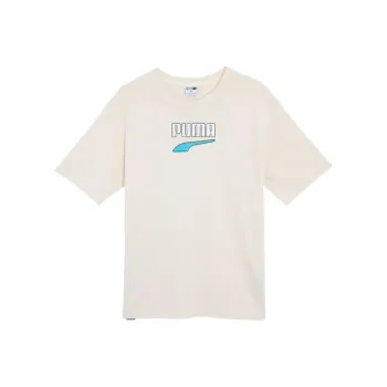 PUMA T Shirt Unisex Almond Candy