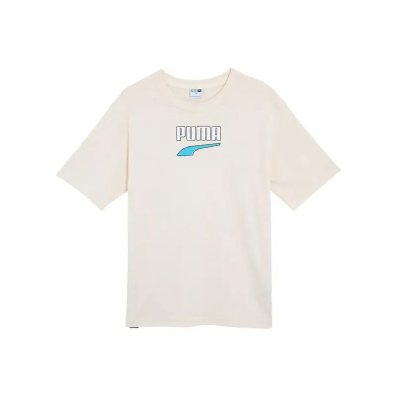 PUMA T Shirt Unisex Almond Candy-0
